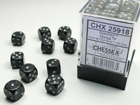 Chessex Dice - 12mm d6 - Speckled - Ninja CHX25918