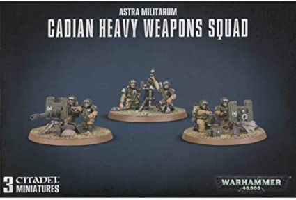 Warhammer 40k Cadian Heavy Weapons Squad 47-19