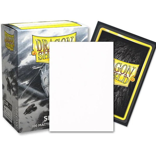 Dragon Shield Sleeves Matte Dual - 100ct Snow