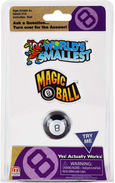 World's Smallest Magic 8 Ball