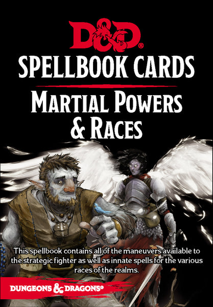 D&D5 Spell Cards Martial Powers & Races