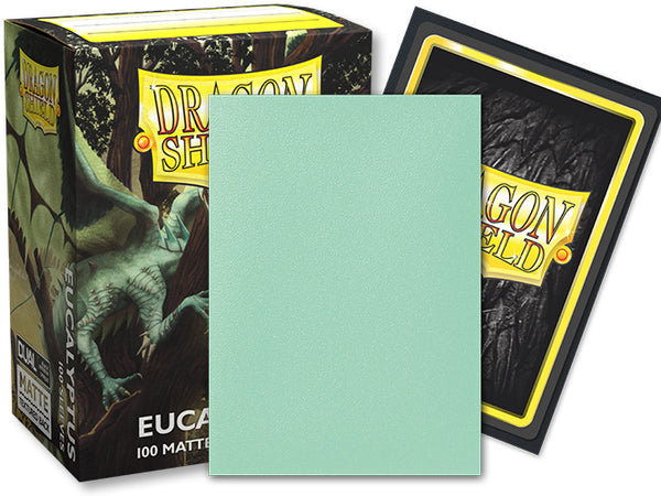 Dragon Shield Sleeves Matte Dual - 100ct Eucalyptus