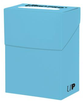 Ultra Pro Deckbox - 80+ Solid Light Blue