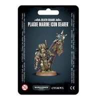 Warhammer 40k - Death Guard Plague Marine Icon Bearer 43-47