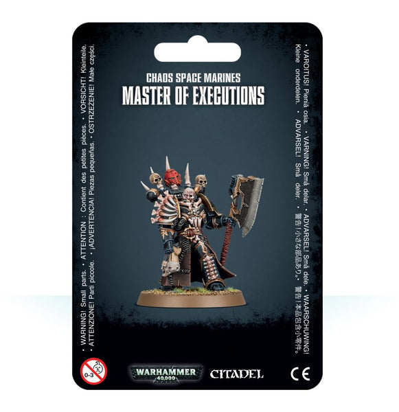 Warhammer 40K Chaos Space Marines Master of Executions 43-44