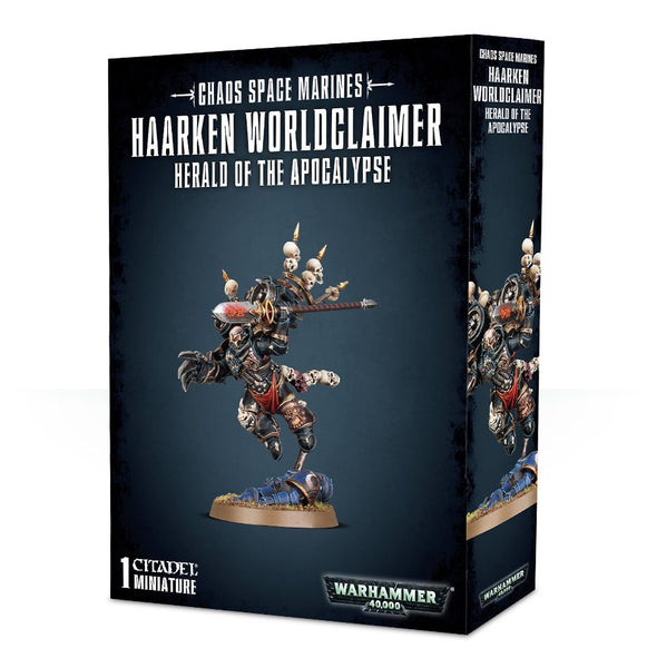 Warhammer 40K Chaos Space Marine Haarken Worldclaimer 43-23