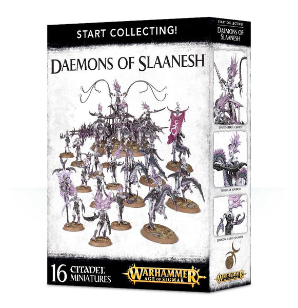 Warhammer Age Of Sigmar Start Collecting! Daemons of Slannesh 70-73