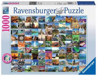 Ravensburger Puzzle 99 Beautiful Places on Earth 1000pc 19371