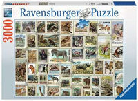 Ravensburger Puzzle Animal Stamps 3000pc 17079