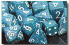 Chessex Dice - Polyhedral - Speckled - Sea CHX25316