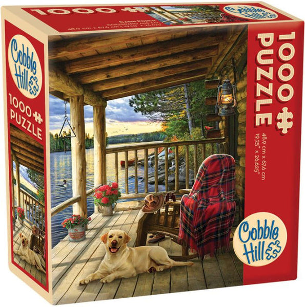 Cobble Hill 1000 piece Puzzle Cabin Porch