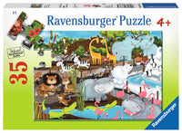 Ravensburger Puzzle Day at the Zoo 35pc 08778