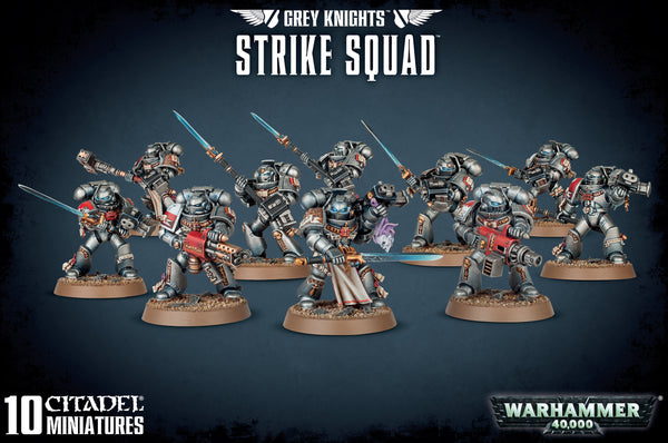 Warhammer 40K Grey Knights Strike Squad 57-08