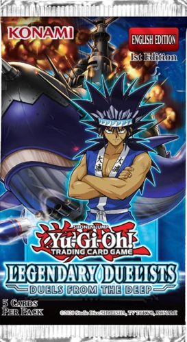 Yu-Gi-Oh Legendary Duelists: Duels from the Deep Booster Pack
