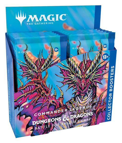 Magic the Gathering Collector Booster Box - Commander Legends: Dungeons & Dragons: Battle for Baldur's Gate
