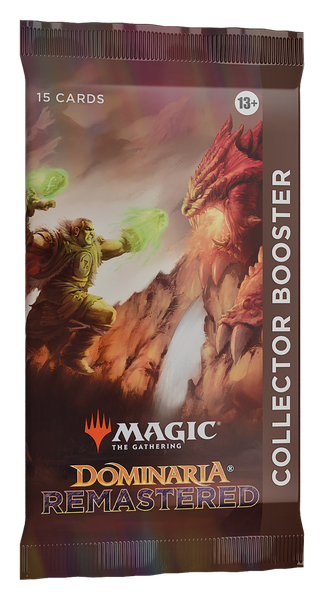 Magic: the Gathering Pack - Dominaria Remastered Collector Booster