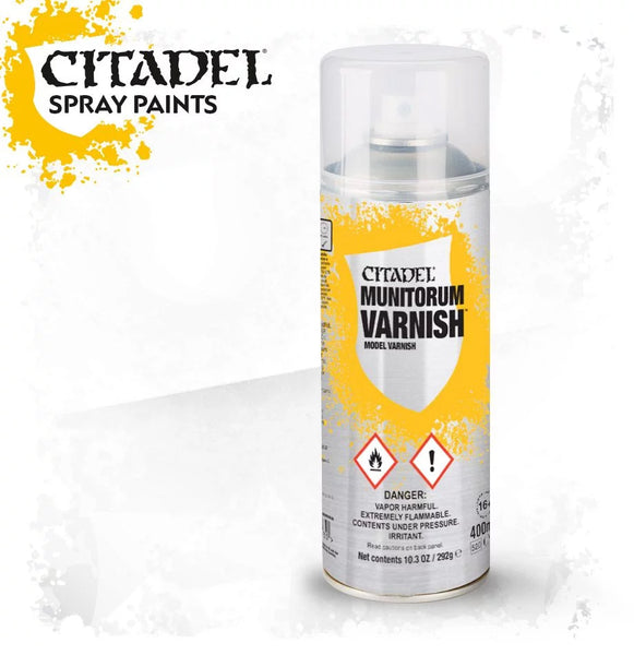 Citadel Paint - Spray -  Munitorum Varnish 62-03