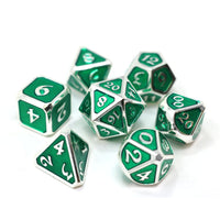 Die Hard Metal Dice - Polyhedral - Mythica Emerald