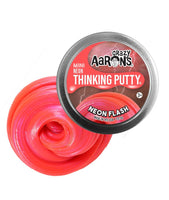 Crazy Aaron's Mini Neon Thinking Putty - Neon Flash