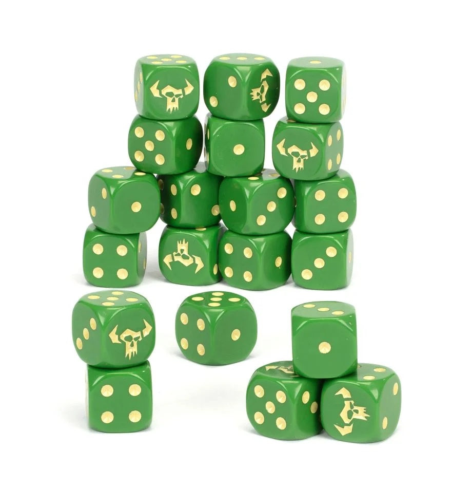 Warhammer 40K Orks Dice Set 50-05 – T&N Games Ltd.