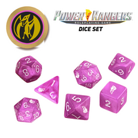 Power Rangers RPG Dice Set - Pink