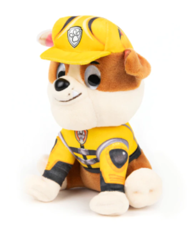 Paw Patrol 6 inch Plush - Rubble