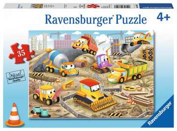 Ravensburger Puzzle Raise the Roof! 35pc 08620