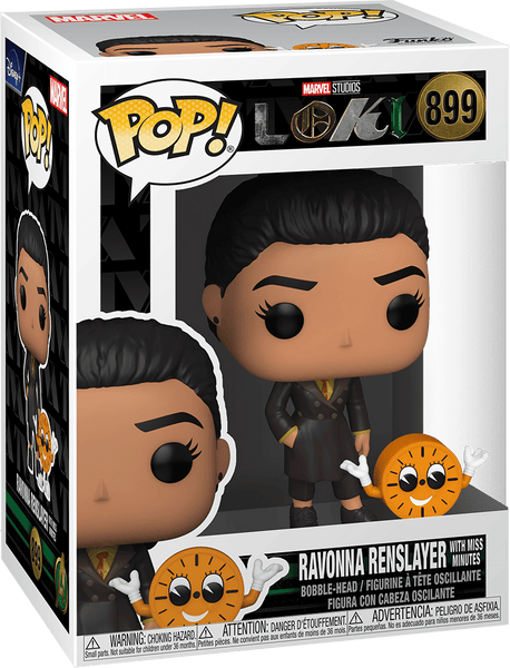 Pop! Marvel Loki Ravonna Renslayer w/Miss Minutes #899