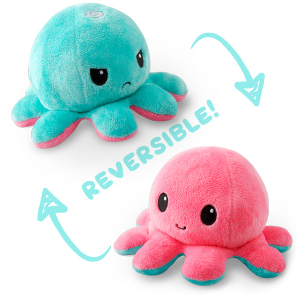 Reversible Octopus Mini Pink/Light Blue