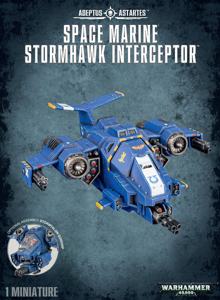 Warhammer 40K Adeptus Astartes Space Marine Stormhawk Interceptor 48-42