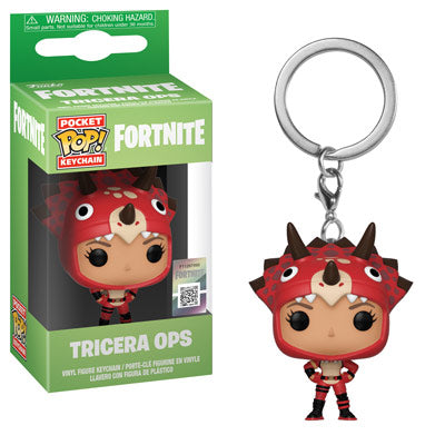 Funko Pocket Pop! Keychain -  Fortnite Tricera Ops