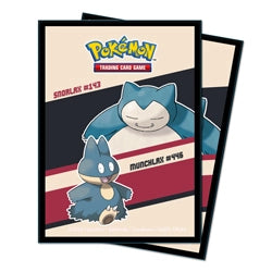 UP Sleeves 65ct - Snorlax /Muchlax
