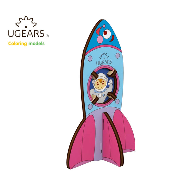 UGR10010 Rocket 3-D Puzzle