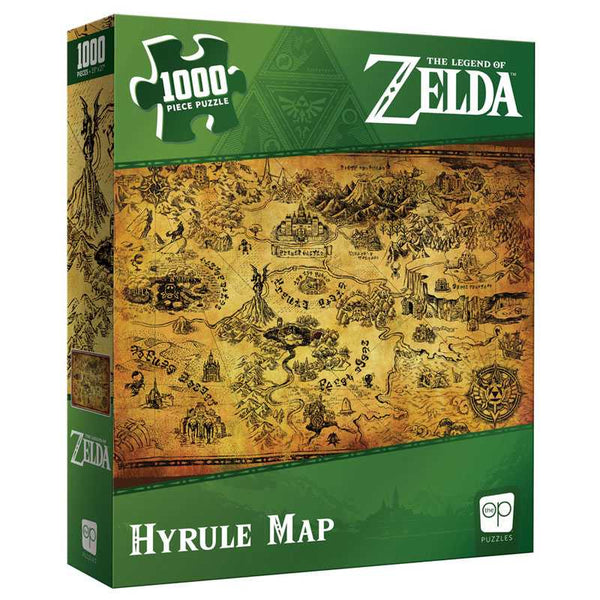 Puzzle 1000pc Zelda Hyrule Map