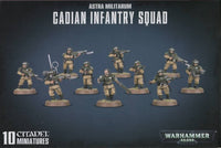 Warhammer 40K Cadian Infantry Squad 47-17