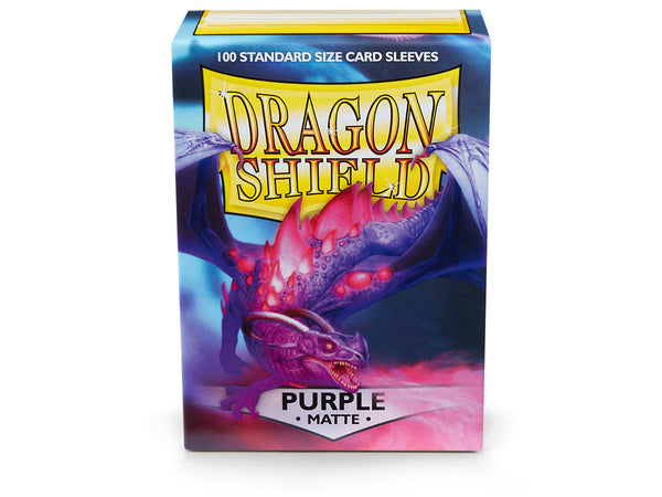 Dragon Shield Sleeves Standard Matte - 100ct Purple