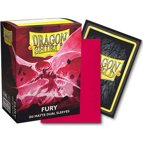 Dragon Shield Sleeves Matte Dual - 100ct Fury