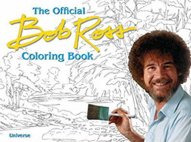 The Official Bob Ross Coloring Book