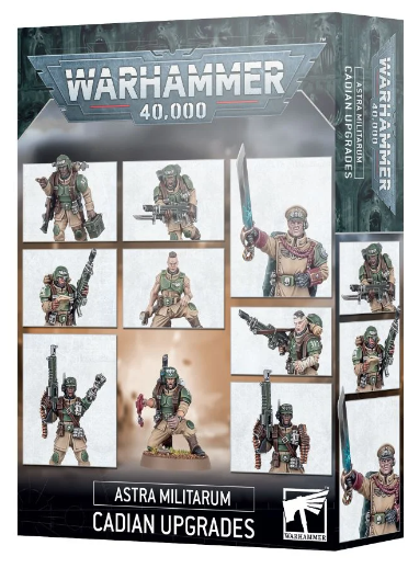 Warhammer 40K Astra Militarum Cadian Upgrades 47-40