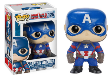 Pop! Marvel Captain America Civil War Captain America 125