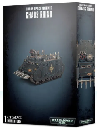 Warhammer 40K Chaos Space Marines Chaos Rhino 43-11