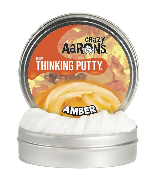 Crazy Aaron's Glow Thinking Putty - Amber