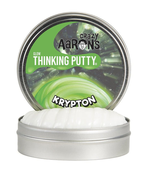 Crazy Aaron's Glow Thinking Putty - Krypton
