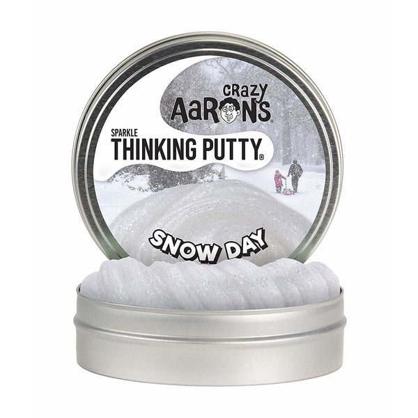 Crazy Aaron's Sparkle Thinking Putty - Snow Day