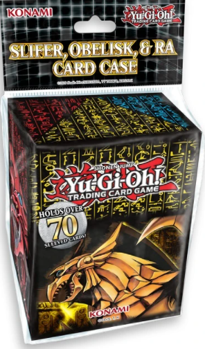 Yu-Gi-Oh! Deck box Slifer, Obelisk, & Ra
