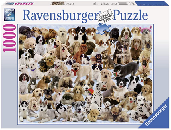 Puzzle 1000pc Dogs Galore 15633