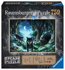 Puzzle 759pc Escape: The Curse of The Wolves