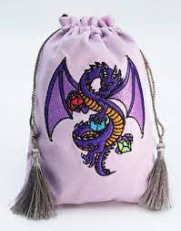 Purple Dragon Dice Bag