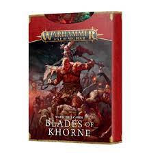 Warhammer AoS Warscroll Cards: Blades of Khorne 83-81