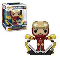 Pop Iron Man 2 Iron Man Mkiv W/Gantry Px Gid Dlx Vin Fig